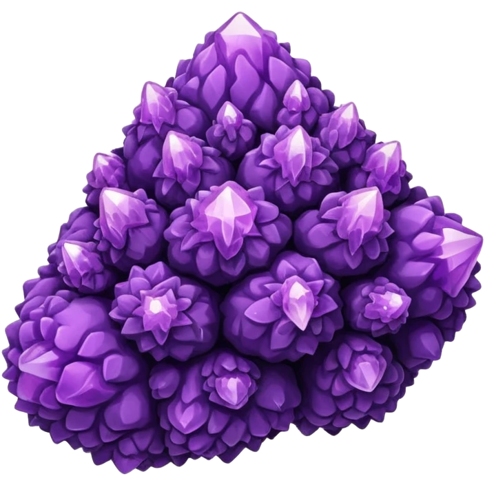Purple Cannabis nugget emoji