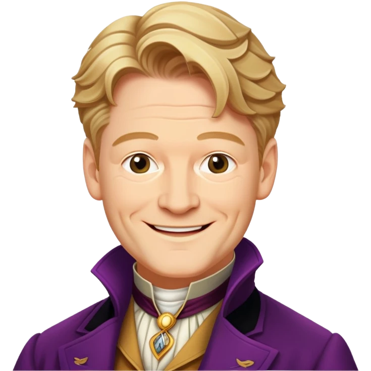 Kenneth Branagh is Gilderoy Lockhart in harry potter emoji