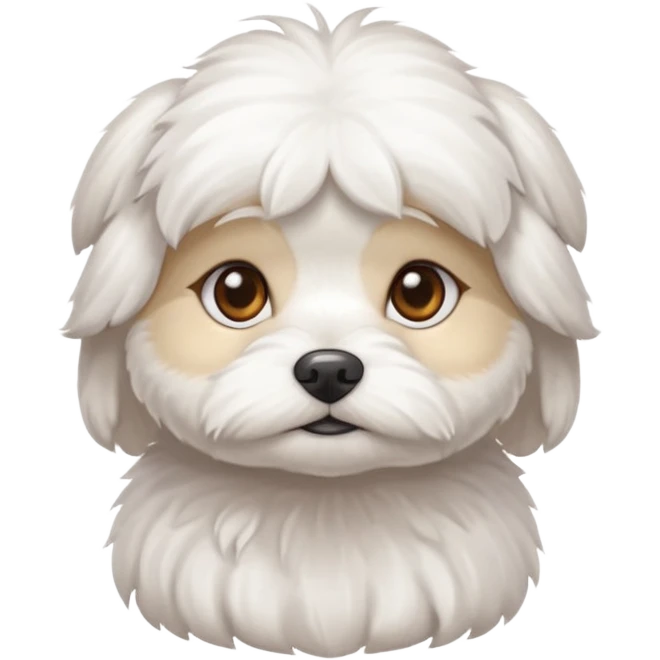 smille white Maltese emoji