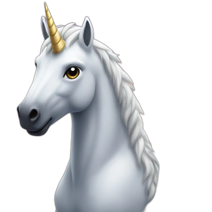 licorne sans corne emoji