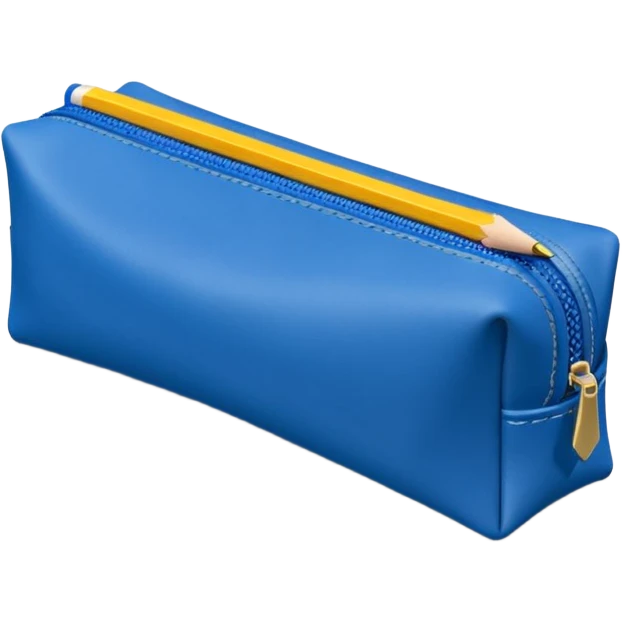 blue Pencil Case emoji