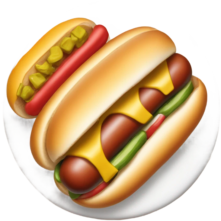 Hotdog emoji