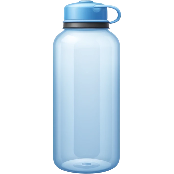 An simple empty water bottle emoji
