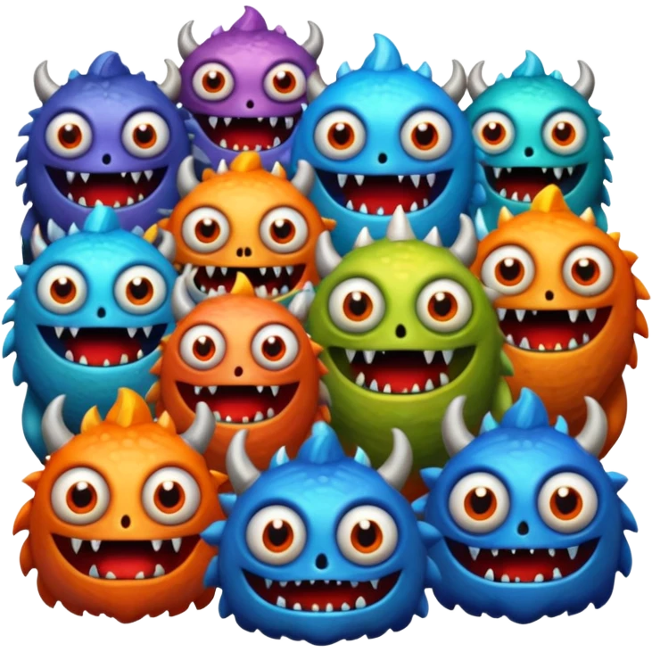 67 monster emoji