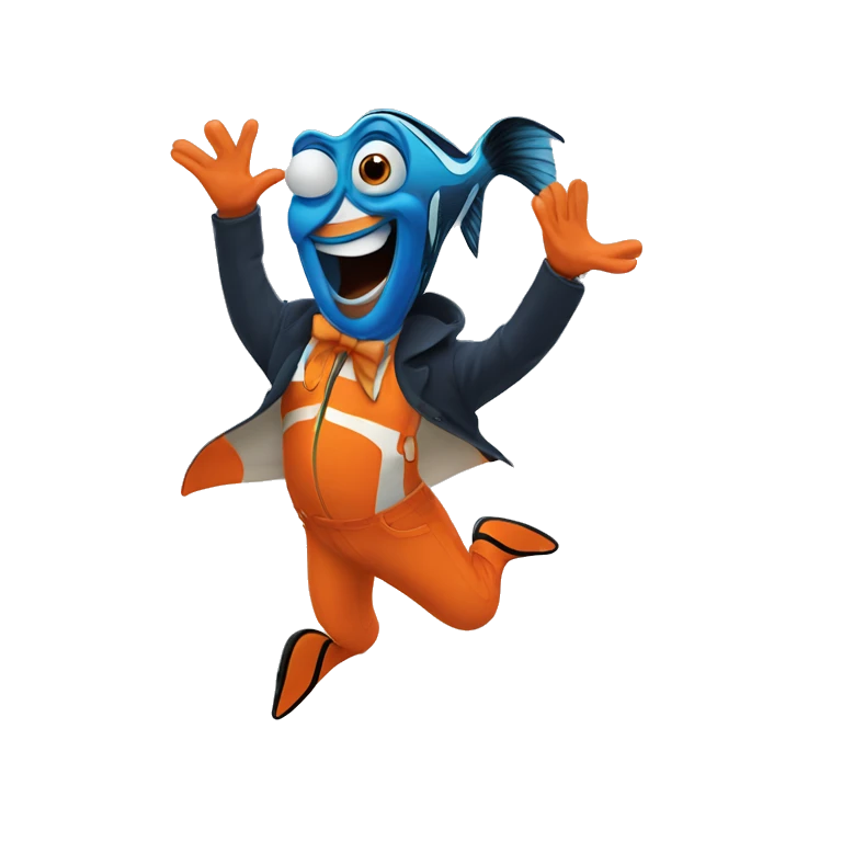Nemo bailando  emoji
