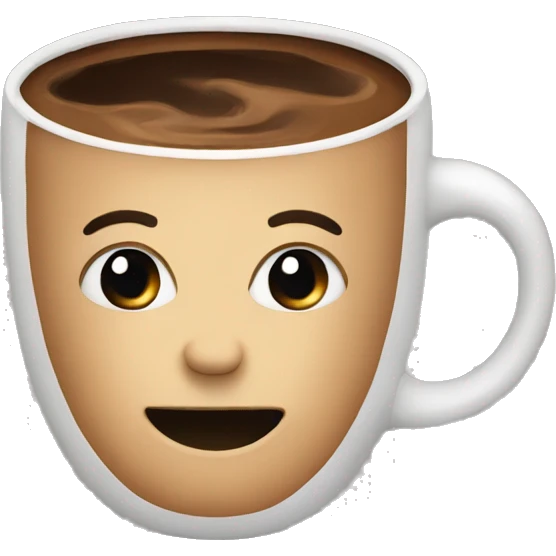 Morning coffee emoji