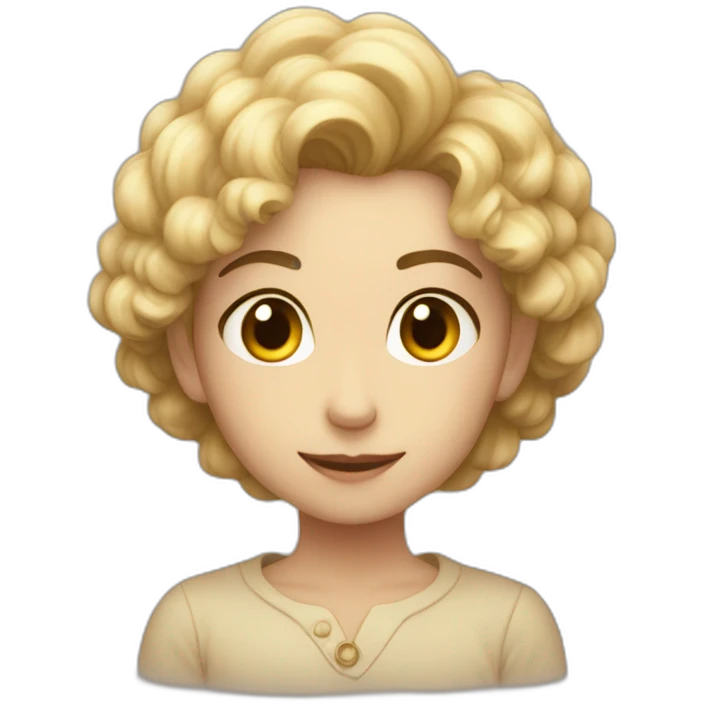 Corazon beige emoji