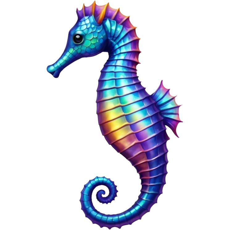 Seahorse - чтобы выглядил как настоящий emoji