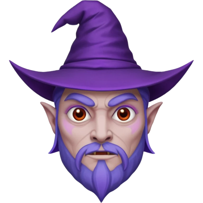 Emoji evil wizard emoji