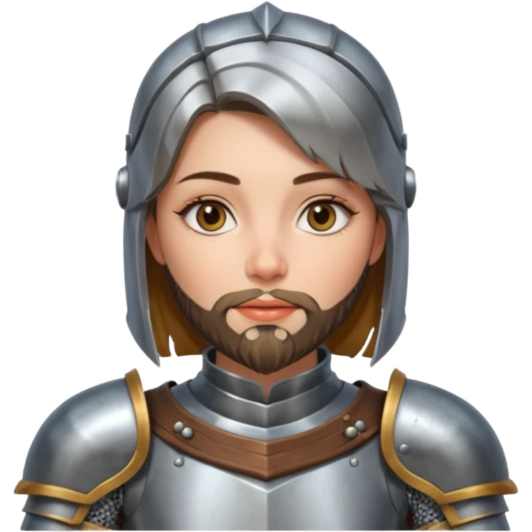 bearded knights women emoji