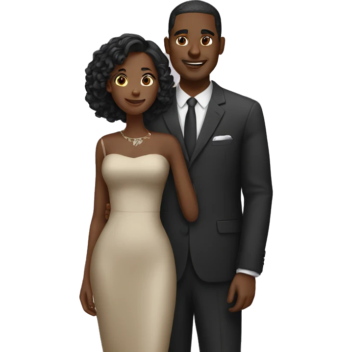 Black couple emoji