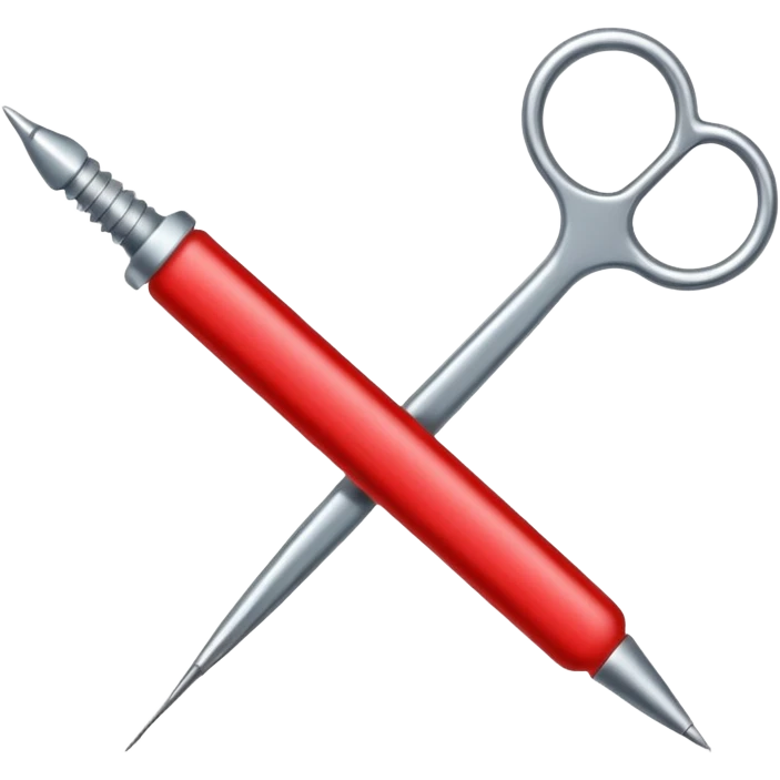 sewing needle with thread emoji