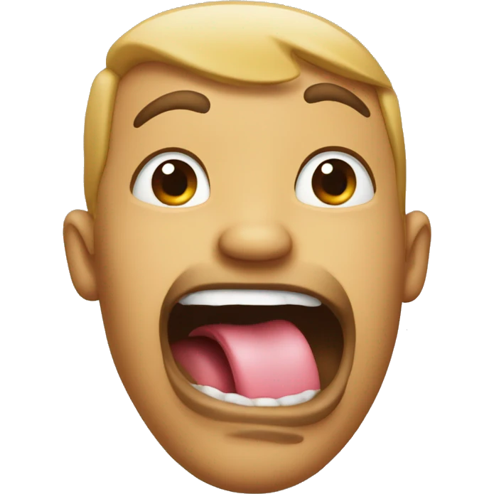 Sticking tongue out emoji emoji