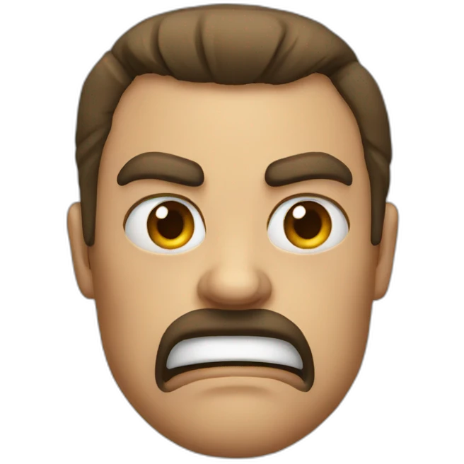 An angry emoji emoji