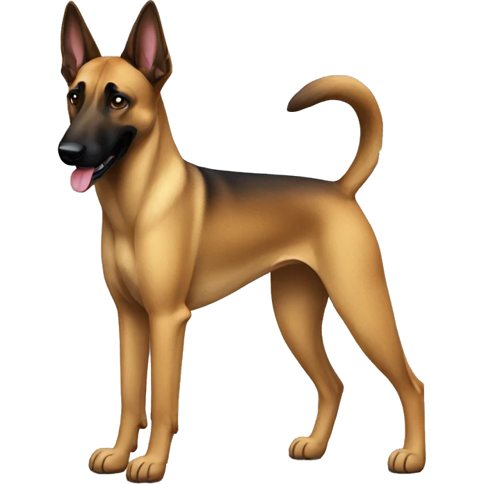 Belgian Malinois Dog Breed Full Body emoji