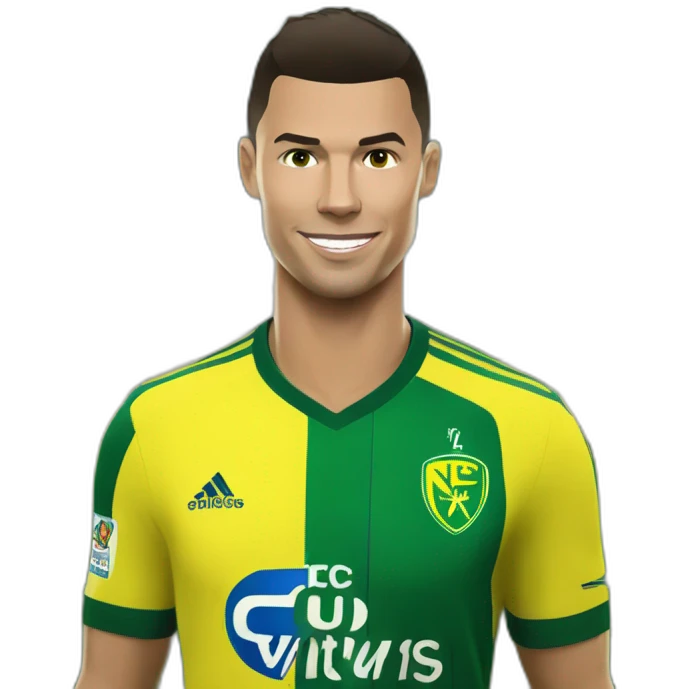 Ronaldo au FC Nantes emoji