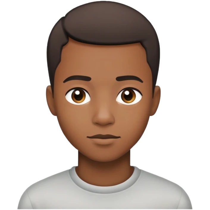 yung black man emoji