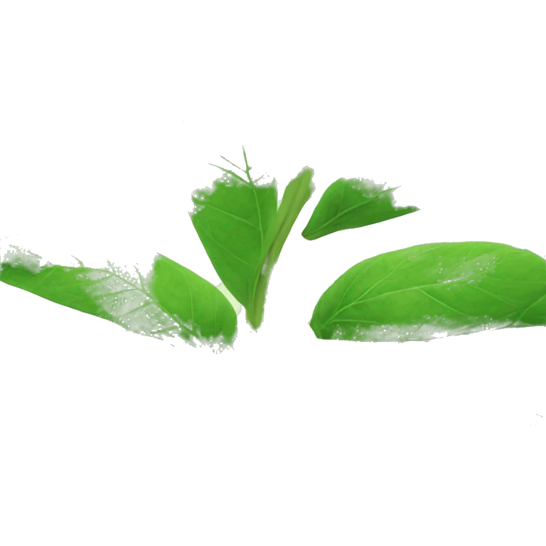 indian ginseng leafs emoji