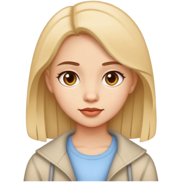девушка неформальной внешности emoji