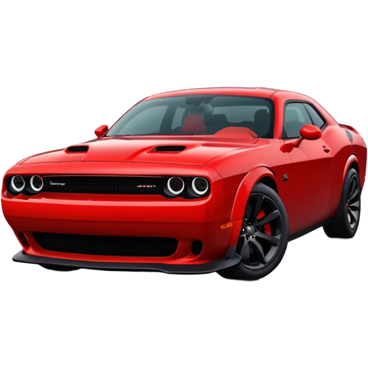 Dodge Challenger hellcat emoji