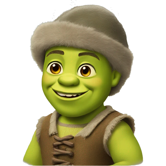 cute shrek emoji