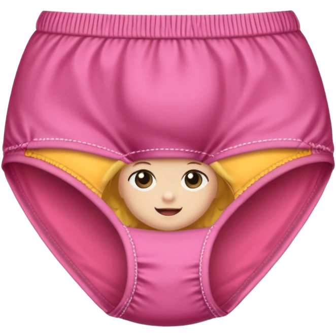 Little girl, panties emoji