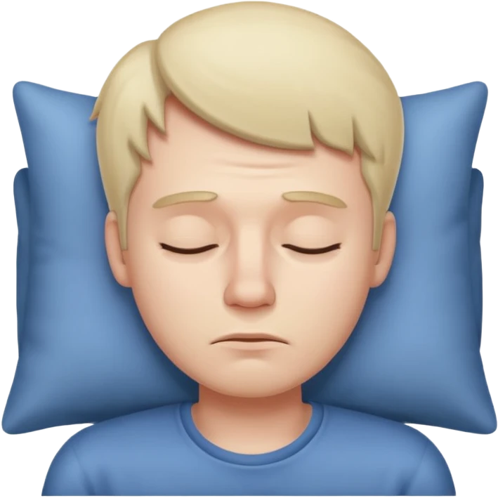 Sleepy guy emoji