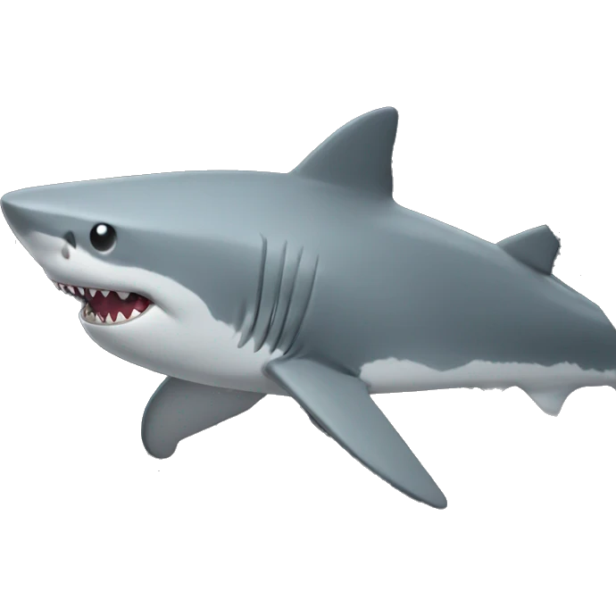 Shark in a car emoji