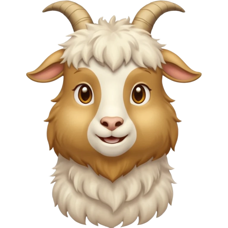 golden goat, like the original goat emoji emoji