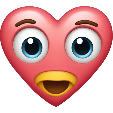 Heart with eyes  emoji