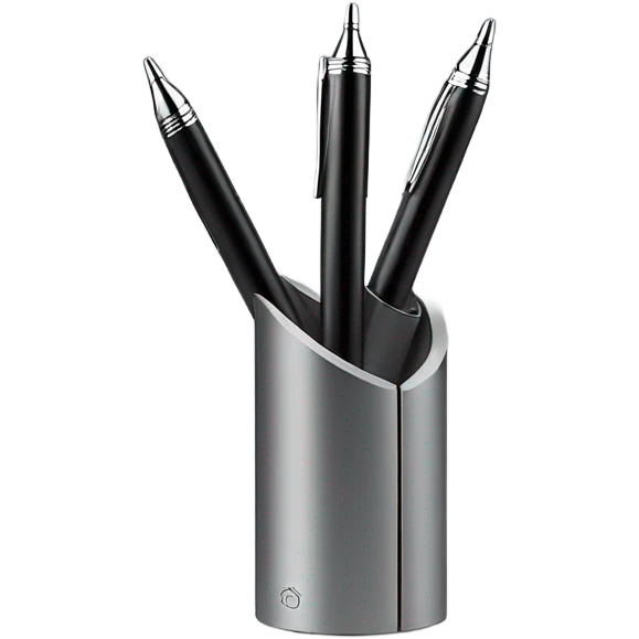 modern pen holder emoji