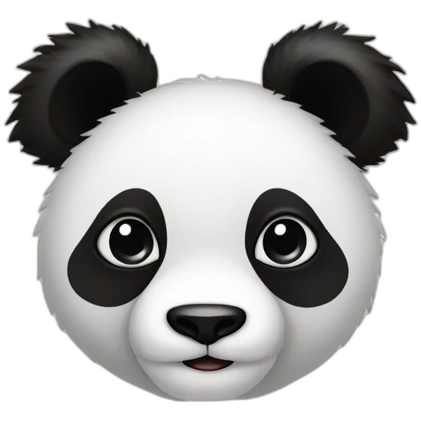 panda qui rigole emoji