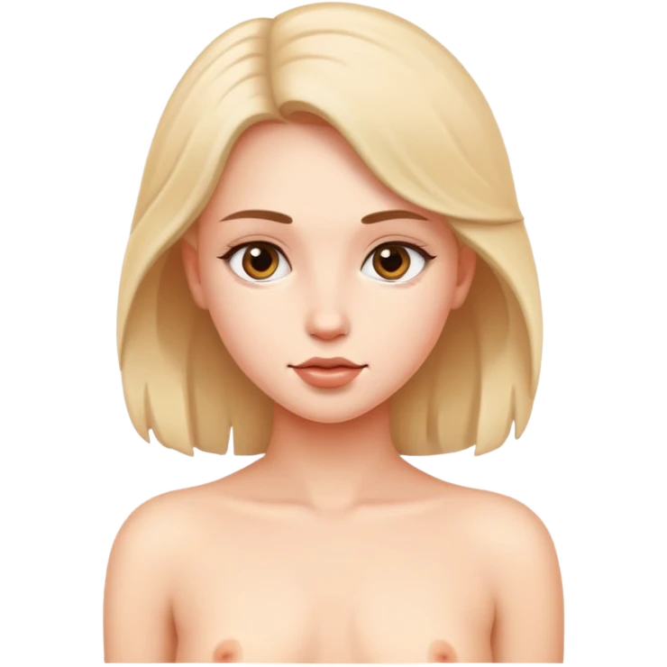 nude girl emoji