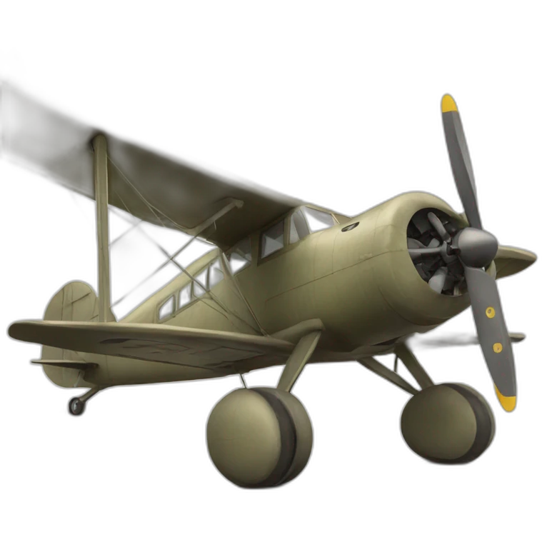 Old plane emoji