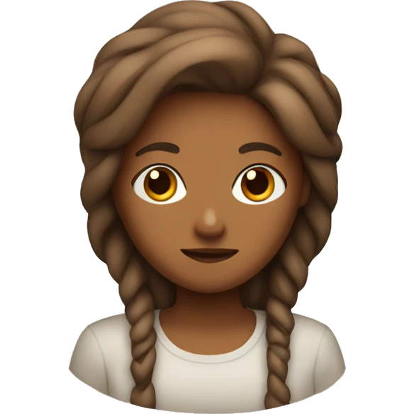 Brown virgo symbol  emoji