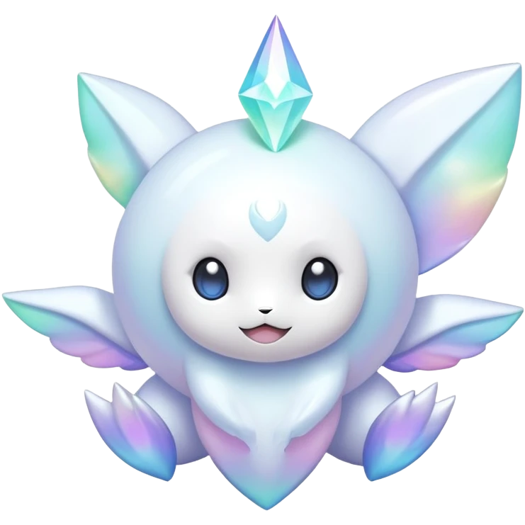  Celestial Iridescent white pale fakemon emoji