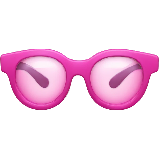 pink glasses for vision emoji