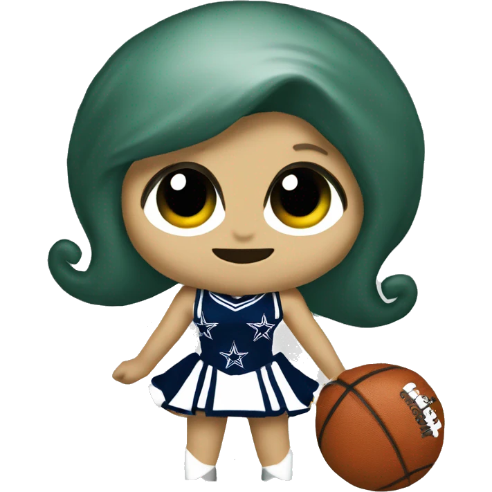 Oogie boogie Dallas Cowboys cheerleader emoji