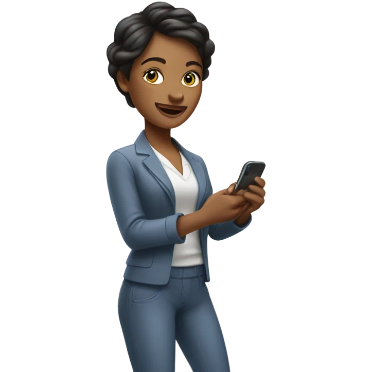 Apple looking emoji style, where is a woman who books an appointment emoji