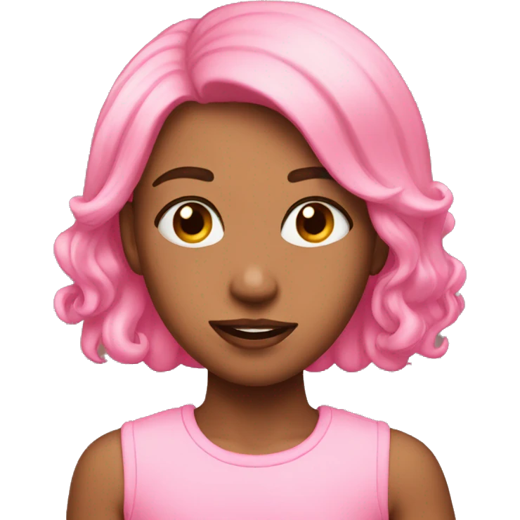 Pink smh emoji