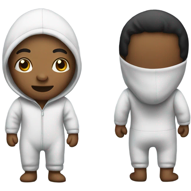 Man in a onesie emoji