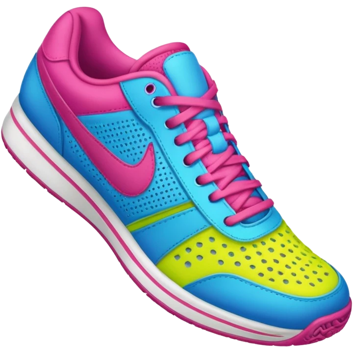 Colored tennis shoes emoji