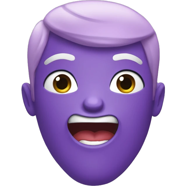 corazón morado pastel emoji