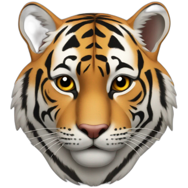chat tigré emoji