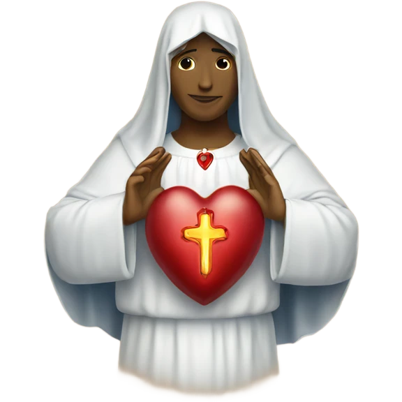 Sacred heart emoji