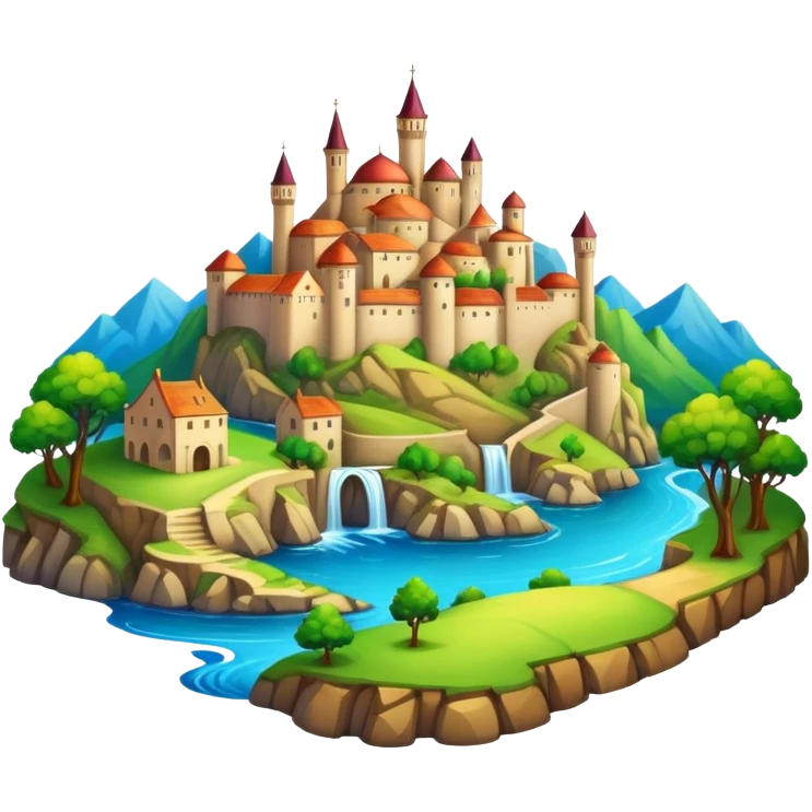 renaissance landscape emoji