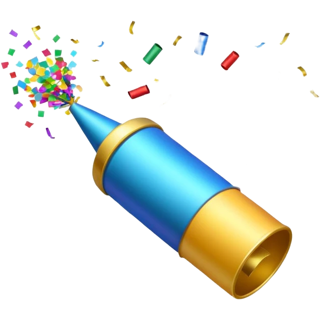 party popper emoji