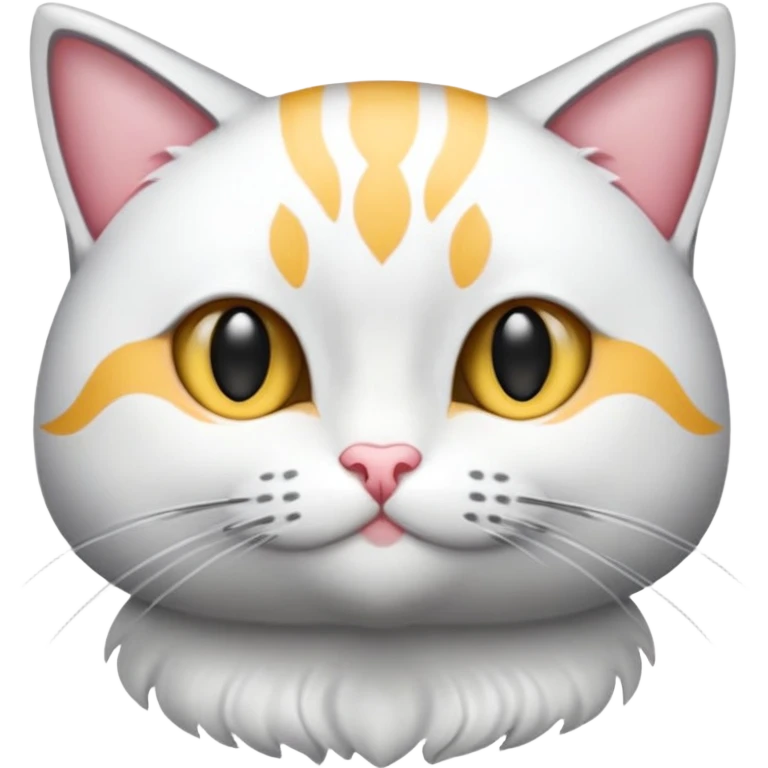 эмоджи с улыбающимся рыжим котиком emoji