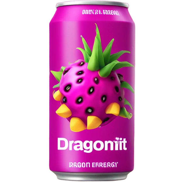 Dragonfruit Dragon Energy Drink  emoji