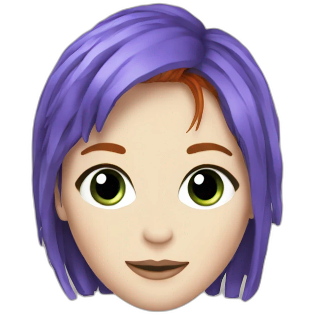 Mylène Farmer qui rigole  emoji